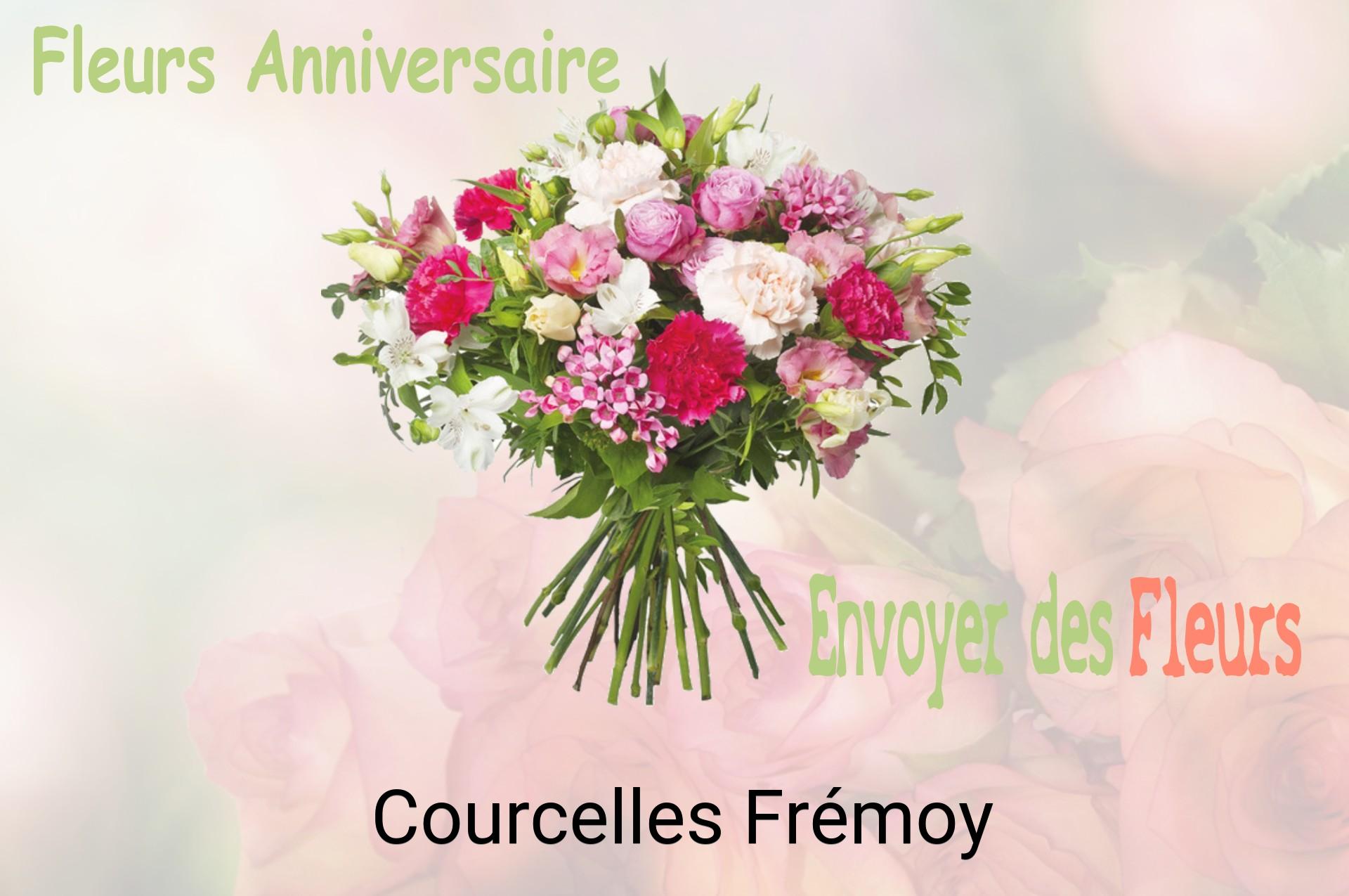 Bouquet de fleurs d’anniversaire livré à Courcelles-Frémoy